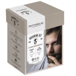 Grooming Kit - Detergente 2 in 1 Barba-Viso 200 ml + Cera definizione Barba-Capelli 100 ml