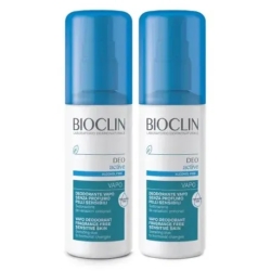 Bioclin Deo Active Vapo - Deodorante Per Sudorazione Persistente - 2 Flaconi Da 100 Ml