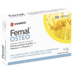 Femal Osteo 30 capsule - Integratore Per La Menopausa