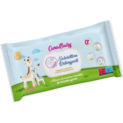CuraBaby - 72 Salviettine Detergenti per bambini e neonati