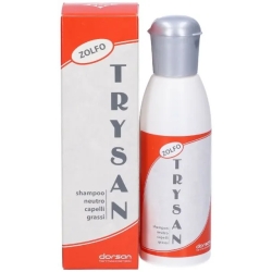 Trysan Zolfo - Shampoo Neutro Per Capelli Grassi 125 Ml
