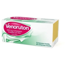 Venoruton 500 Mg - Per l'insufficienza venosa 60 cpr rivestite