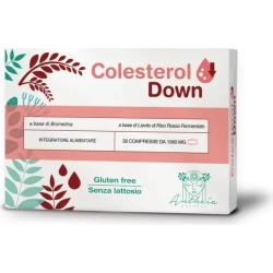 Colesterol Down 30 Compresse - Integratore Per I Livelli Di Colesterolo