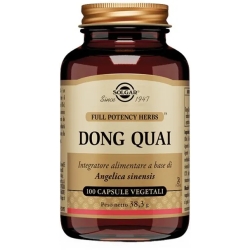 Solgar Dong Quai 100 Capsule Vegetali - Integratore Per La Menopausa
