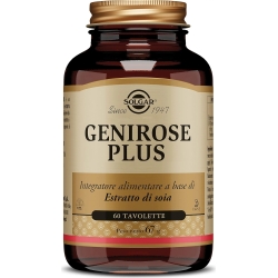 Solgar Genirose Plus 60 Tavolette - Integratore Per La Menopausa