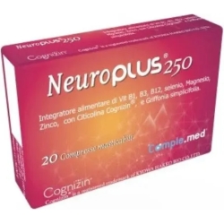 Neuroplus 250 - Integratore Per Il Sistema Nervoso 20 Compresse