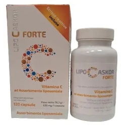 Lipo C Askor Forte 120 Capsule - Integratore Di Vitamina C Liposomiale
