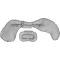 Chicco Boppy Total Body - Cuscino Gravidanza 3 In 1 Grigio