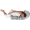 Chicco Boppy Total Body - Cuscino Gravidanza 3 In 1 Grigio