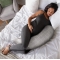 Chicco Boppy Total Body - Cuscino Gravidanza 3 In 1 Grigio