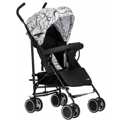 Simple - Passeggino con cerchi neri e bianchi