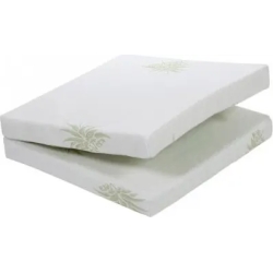 Materasso Per Lettino Da Campeggio Aloe Vera - Altezza 7 cm