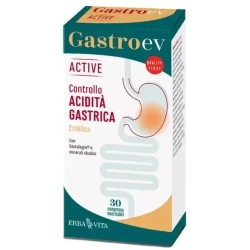 Gastro-Ev Active 30 Compresse - Integratore Per Il Controllo Dell'Acidità Gastrica