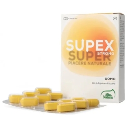 Alta Natura Supex Strong Uomo 12 Compresse - Integratore per il benessere sessuale