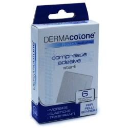 Dermacotone 6 Compresse adesive sterili 5 x 7,2 cm