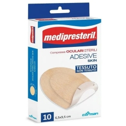 Medipresteril Adesive Skin - 10 Compresse Oculari Sterili