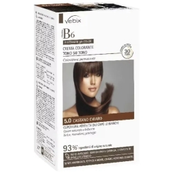 Vebix Phytamin Ph Color - Colorazione Per Capelli Senza Ammoniaca N.5.0 Castano Chiaro