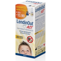 Lendinout Act - shampoo antipidocchi 150 ml