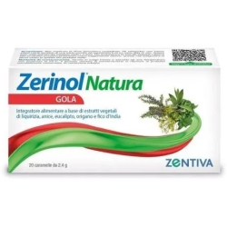 Zerinol Natura Gola - 20 Caramelle per la gola