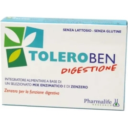Toleroben Digestione 30 compresse - Integratore per la funzione digestiva