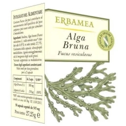 Erbamea Alga Bruna 50 capsule vegetali - integratore acceleratore del metabolismo