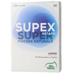 Alta Natura Supex Retard Uomo 30 Compresse - Integratore Per Il Benessere Sessuale
