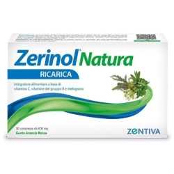 Zerinol Natura Ricarica 30 Compresse - Integratore Immunostimolante