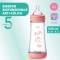 Chicco Perfect 5 - Biberon In Silicone Flusso Veloce 300 Ml - Rosa