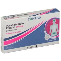 Paracetamolo Zentiva 500 mg - Febbre E Dolore 20 Compresse