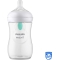 Avent Natural Response - Biberon Con Valvola Airfree 260 Ml Flusso 3 - Trasparente
