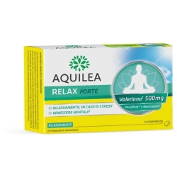 Aquilea Relax Forte 15 compresse - Integratore per favorire il rilassamento