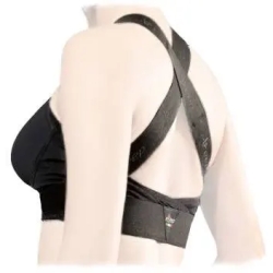 Dualsan Linea Ortopedica - B1 Postural Bra - Reggiseno Posturale Cod. 2650 - Taglia 3 Nero
