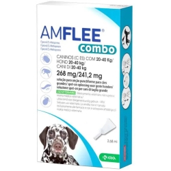 Amflee combo 1 pipetta - trattamento antiparassitario per cani 20-40 kg