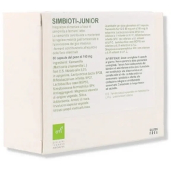 Oti Simbioti-Junior 80 Capsule - Integratore per la regolarità gastrointestinale