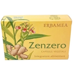Erbamea Zenzero 24 Capsule - Integratore Per La Funzione Digestiva