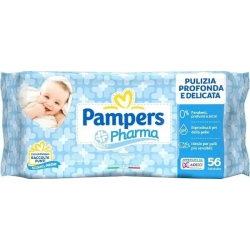 PAMPERS Pharma - 56 Salviettine Per Pelli Sensibili