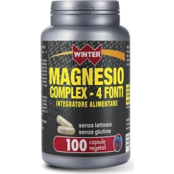 Winter Magnesio Complex 4 Fonti 100 Capsule - Integratore Contro Stanchezza E Affaticamento