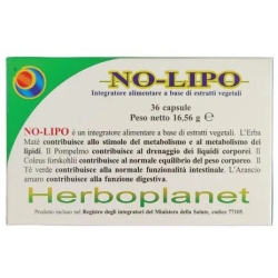No-Lipo 36 Capsule - Integratore per il metabolismo dei lipidi