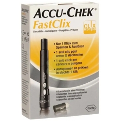 Accu-Chek FastClix - Kit Pungidito Per La Misurazione Della Glicemia