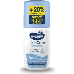 Sauber Deocare - Deodorante Spray No Gas A Lunga Durata 90 ml