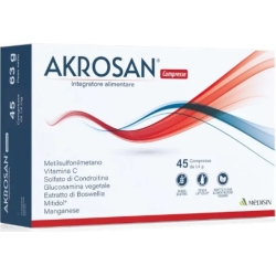 Akrosan 45 Compresse - Integratore Per L'Apparato Muscolo-Scheletrico