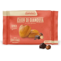 Cuor Di Gianduia - Muffin Con Crema Di Gianduia Senza Glutine 150 G