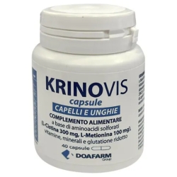 Krinovis 40 Capsule - Integratore Per Capelli E Unghie