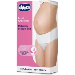 Chicco Fascia Gravidanza Pre-Parto - Taglia S Bianco