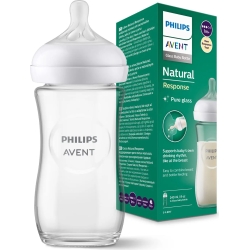 Avent Biberon Natural in vetro 240 Ml