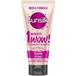 SUNSILK 1 Minute Wow! Scintille di Luce - Trattamento intensivo per capelli crespi e spenti 180 Ml