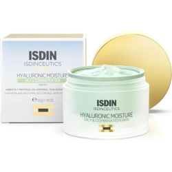Isdin Hyaluronic Moisture Oily And Combination Skin - Crema Idratante Viso 50 gr