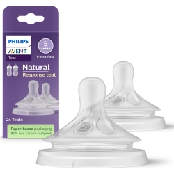 Avent Natural Response Teat 6m+ - Tettarella per biberon Flusso 5