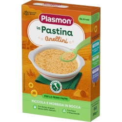 Plasmon La Pastina Anellini - Alimento Per L'Infanzia 300 G