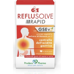 Gse Reflusolve Rapid 14 Stickpack - Integratore Antiacido